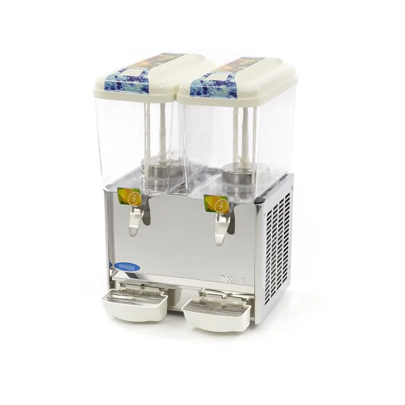 Gastro Getränkespender, 2 x 18 l, Elektrisch, einschließlich Rührmechanismus